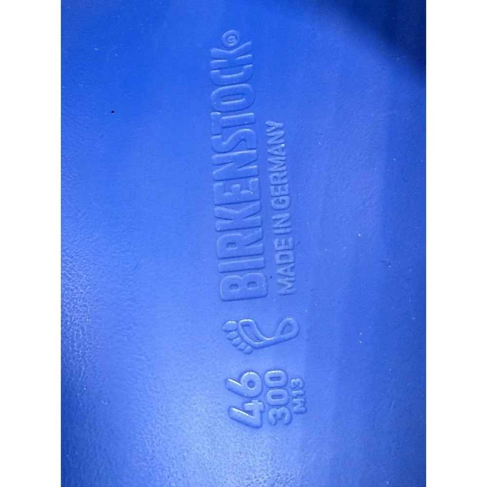 Birkenstock Barbados EVA Slides Men's 13 EU 46 Ultra Blue Beach Casual Shower